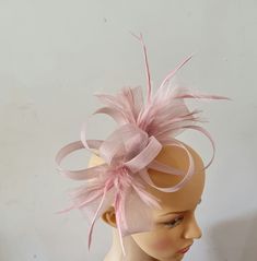 Dear Buyers  as Royal Mail on Long Strike so i will use other shipping service for send orders to you and order will deliver on timr..ThanksLight Pink Fascinator With Flower Headband and Clip Wedding Hat,Royal Ascot Ladies Day Size: approx - Small size  20cm  Material:-,Feathers Note :- I can't accept return.. Thanks Adjustable Pink Hat For Ceremony, Pink Adjustable Hat For Ceremony, Elegant Pink Fascinator As A Gift, Elegant Pink Fascinator For Gifts, Elegant Pink Fascinator For Gift, Elegant Pink Fascinator Gift, Elegant Pink Costume Hats And Headpieces For Gifts, Elegant Pink Mini Hat For Gift, Elegant Pink Mini Hat As Gift