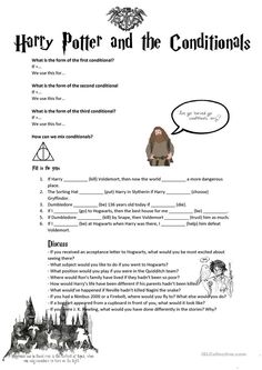 harry potter and the contemplables worksheet with answers for students