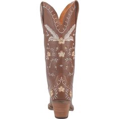 Brown Embroidered Flower Leather Boots 13" Height Leather Lining Hinged Cushion Insole Almond Toe Tall Fashion Heel Also Available in White, Black, Blue, Mint, Orange, Pink, Sand, & Yellow ***PREORDER DATES are subject to change, as these are "made to order" shoes. If you choose to cancel your PREORDER you will receive a STORE CREDIT, as we do not offer refunds! Boots With Flowers, Almond Toe Boots, Brown Western Boots, Floral Boots, Giddy Up Glamour, Tall Fashion, Wedding Sale, 2 Inch Heels, Fashion Heels