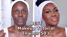 Makeup Tutorial Over 40 How To Apply, How To Apply Makeup For Over 50, Make Up For Older Women Over 50, Makeup For 50 Year Old, Concealer For Dark Skin, Concealer Hacks, Eye Makeup Concealer, Dark Circles Makeup