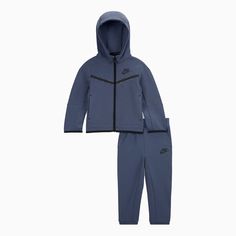 Nike Haddad Kid's Nike Sportswear Tech Fleece Outfit - Color: Diffused Blue - Tops and Bottoms USA - Tech Fleece Outfit, Hoodie And Pants Set, Fleece Outfit, Nike Sportswear Tech Fleece, Kids Sportswear, Hoodie And Pants, Nike Tracksuit, Adidas Tracksuit, Nike Tech Fleece