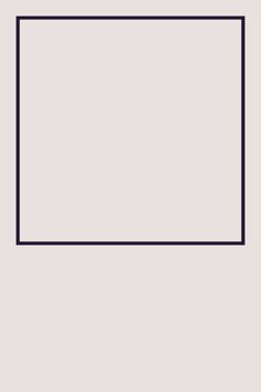 an empty square in the middle of a white wall with a blue border around it