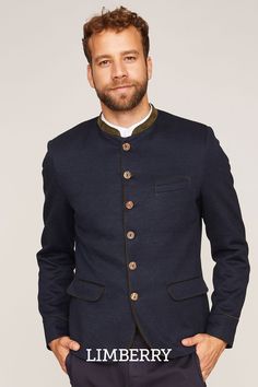 Trachtenmode für Herren ✓ Designer Trachten für Ihn ✓ Handverlesene Styles ✓ Große Auswahl ✓ Kauf auf Rechnung ❤ Jetzt bei LIMBERRY entdecken! Up Shirt, Denim Button Up, Button Up Shirts, Men Sweater, Button Up