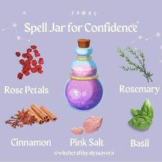 Basic Spell Jars, Beauty Spell Jar Recipe, Witchy Jar Ideas, Luck Potion Recipe, Spell Bottles Recipes, Potion Recipes Witchcraft, Peace Spell Jar, Drinkable Potions Witchcraft, Spells Jars