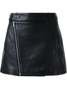 Bike Skirt, Short Leather Skirt, Mini Leather Skirt, Leather Mini Skirt, Dion Lee