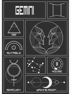 the poster shows different types of geometric shapes