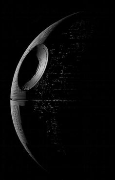 an abstract black and white photo with the shape of a curved object in the middle