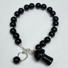 Black Onyx Is A Stone With Powerful Spiritual Meaning That Represents Grounding And Protection. Black Onyx 925 Sterling Silver Clasp Natural Stone Lobster Claw Clasp Combination Finish Made In Usa Moonstone Is Also ‘The Success Stone’ Success In Career, Relationships And Love. #180 Nickel-free Black Charm Bracelet As Gift, Nickel-free Black Charm Bracelet For Gift, Black Sterling Silver Charm Bracelet As Gift, Nickel-free Black Bracelet Gift, Adjustable Nickel-free Black Charm Bracelet, Nickel-free Black Charm Bracelet, Black Nickel-free Charm Bracelet, Adjustable Nickel Free Black Jewelry, Adjustable Nickel-free Black Jewelry