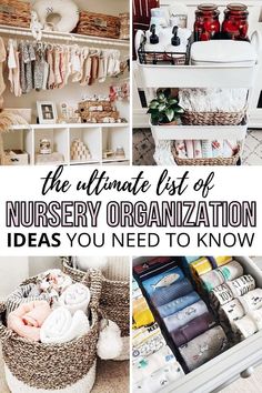 the ultimate list of nursery organization ideas you need to know