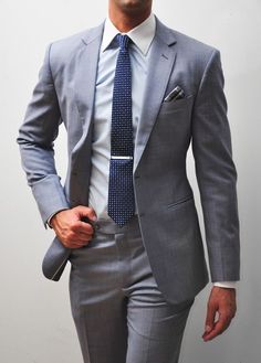 Perfect suit Wedding Kit, Herren Style, Men’s Suits, Mens Formal, Gray Suit