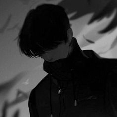 Anime Guy Pfp Dark, Black Theme Anime, Black Hair Anime Guy, Boy Avatar, Anime Picture Hd, Anime Photo Profile Dark, Emo Pfp, Japanese Animated Movies, Anime Vs Cartoon