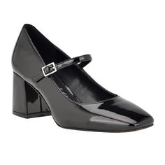 PRICES MAY VARY. A sophisticated style, the Jatlee dress pumps are the perfect wardrobe staple. It features a stylish square toe and a block heel with an adjustable ankle strap for a secure fit. Founded in New York in 1968, the brand elevates everyday essentials to globally iconic status. Square Toe Buckle Closure Imported 2.36" Heel Height Patent Mary Janes, Block Heel Shoes, Mary Jane Pumps, Mary Jane Heels, Calvin Klein Woman, Pump Dress, Mary Jane Shoes, Designer Heels, Dress And Heels