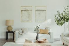 a living room filled with furniture and a fire place in front of a mirror on the wall