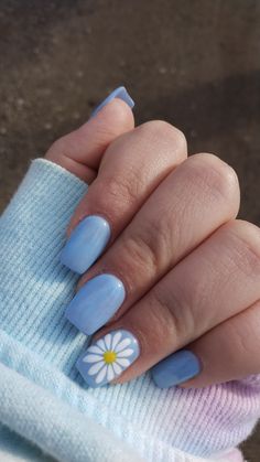 Nagellack Trends, Colorful Nails, Spring Nail, Dipped Nails, Nail Designs Spring, Floral Nails