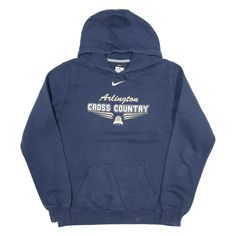 NIKE Arlington Cross Country USA Hoodie Blue Pullover Womens L Unc Hoodie, Blue Moisture-wicking Sweatshirt For Sports, Blue Cotton Moisture-wicking Sweatshirt, Russell Athletic, Fragrance Gift Set, Wholesale Shoes, Reusable Bags, Beauty Bag, Beauty Essentials