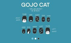 Gojo Satoru Nails Art, Gojo Satoru Nails Design, Dazai Nails Design, Ohshc Nails, Gojo Nail Art, Gojo Inspired Nails, Jjk Nails Gojo, Gojo Nails Inspired, Satosugu Nails