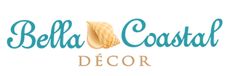 the logo for belda coastal decor