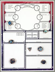 an image of a game board with dices on it and instructions to make them look like they're playing