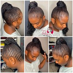 Braided Ponytails, Bob Braids Hairstyles, Bob Braids, Braided Ponytail, Half Up Half Down, Half Up