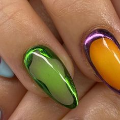 Neon Green Pedicure, Green Pedicure, Female Energy, Ongles Nails, Short Nail, Nail Envy, Press Ons, February 11, Funky Nails