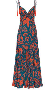 Resort Maxi Dress, Crepe Maxi Dress, Barcelona Wedding, Fitted Maxi Dress, Dress Maxi, Looks Style, Dress Code, Chic Dress, Printed Maxi Dress