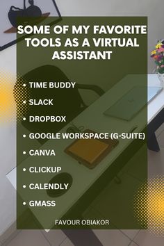 some of my favorite tools as a virtual assistant