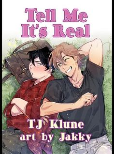 the cover of tell me it's real, featuring two people hugging each other