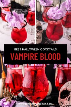 the best halloween cocktails vampire blood