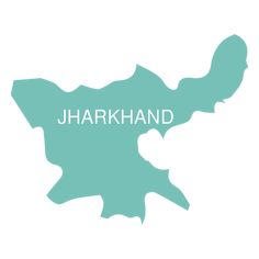 a map of the country of jharkhand with its capital and major cities