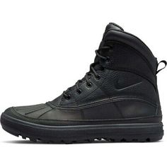 New Nike ACG Woodside II ‘Triple Black’ Boots 525393 090 Men Size 10.5 | eBay Water Resistant Shoes, Oakley Men, Nike Acg, Triple Black, Mens Fleece, New Nike, Nike Jordan, Bathroom Sink, Abs Workout