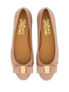 Find SALVATORE FERRAGAMO Varina Leather Ballerina Shoes on Editorialist. pink leather signature Vara bow detail slip-on style branded leather insole round toe flat leather sole gold-tone hardware Ballerina Shoes, Slingback Sandal, Pink Leather, Bow Detail, Salvatore Ferragamo, Accessories Design, Clothing And Shoes, Slip On, Shoulder Bag