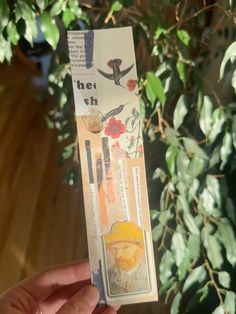 collaged bookmark!