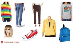 women's clothing and accessories are featured in this image