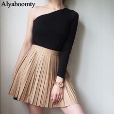 Pleated Mini Skirt Outfit , pleated mini skirt outfit black, black leather pleated mini skirt outfit, pleated mini skirt outfit work, pleated faux leather mini skirt outfit, pleated mini skirt outfit casual, Pleated mini skirt for every spring, fall, summer, winter season I get commissions for purchases made through links in this post. #ad Pleated Mini Skirt Outfit Mini Skirt Outfit Work, Faux Leather Mini Skirt Outfit, Skirt Outfit Pleated, Mini Pleated Skirt Outfit, Skirt Outfit Casual, Mini Skirt Outfit