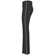 Elevate your look and make a subtle statement in these wool-blend pants with jeweled stripe details down the sides of the leg.Belt loopsHook-and-bar closureWaist slip pocketsJeweled embellished stripes down sides of pants43% polyester, 33% virgin wool, 20% polyamide, 4% elastaneLining: 60% viscose, 40% polyesterDry cleanMade in USA Usa People, The Bronx New York, Silver Mist, Leg Belt, Luxury Women Fashion, Elevate Your Look, Diaper Backpack, Casual Backpack, Black Mini