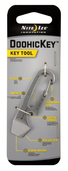 a key tool with instructions on it