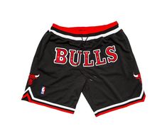 Get ready to show off your love for the Chicago Bulls with these black shorts. Perfect for game day or casual wear, these shorts are a must-have for any Bulls fan. Chicago Bulls Shorts, Nba Basketball Shorts, Chicago Bulls Basketball, Bull Logo, Nba Chicago Bulls, Retro Shorts, Sporty Outfits, Basketball Shorts, Vintage Shorts