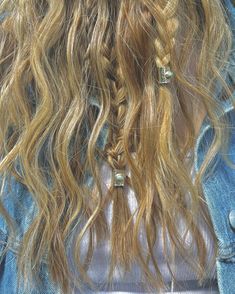 Hair cuffs coming soon… #sterlingsilverjewelry #sterlingsilver #squidsjewelry #hairaccessories Mermaid Hair Aesthetic, Copper Blonde, Hair Cuffs, Cut My Hair, Hair Waves, Rapunzel