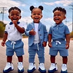 Black Twin Babies, Strong Black Woman Quotes, Twin Baby Boys, Mother Daughter Fashion, Couple Pregnancy Photoshoot, Triplet Babies, Unknown Facts, Kid Boy