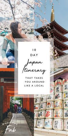 the top ten things to do in japan that take you around like a local girl