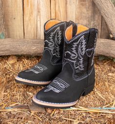 Leather pointed toe cowboy boots in all sizes from baby to youth -please note :  sizes 8 - 1  does not have a zipper on the side and have hard rubber sole Pointed Toe Cowboy Boots, Baby Cowboy Boots, Nice Belts, Huarache Sandals, Embroidered Boots, Embroidered Leather, Baby Cowboy, Leather Cowboy Boots, Western Leather