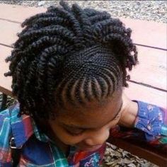 Braids, Twists, and Cornrows | Natural Hair Kids 2 Strand Twist Styles Natural, 2 Strand Twist Styles, 2 Strand Twist, Twisted Hair, Natural Hair Regimen, Natural Hair Twists, Twist Styles