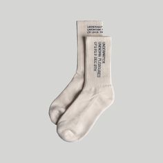 Description:Apricot-colored socks with premium blended fabric. Designed by UNDERWATER.Composition:83% Cotton 9% Spandex 8%PolyamideBrand:UNDERWATER Shipping & TaxesFor US Customers: Tax-Free | Duty Fees May Be Assessed For Orders Over $... Affordable White Socks With Letter Print, Brand Swag, Aesthetic Socks, Strap Jeans, Socks Aesthetic, Apricot Color, Sock Outfits, Stylish Socks, Light As A Feather