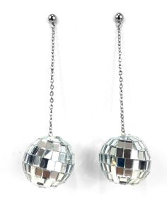 Le Disco Earrings. Disco Earrings, Studio 54 Party, Mario E Luigi, Disco Birthday Party, Earrings Outfit, Disco Theme, Taylor Swift Tour Outfits, Bid Day Themes, Bachelorette Trip