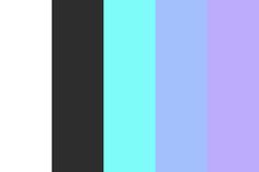 a blue and purple color palette