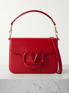 VALENTINO GARAVANI Locò leather shoulder bag | NET-A-PORTER 2023 Handbags, Collage Png, Dr Wardrobe, Makeup Compact, Valentino Bag, Valentino Collection, Valentino Garavani Bag, My Style Bags, Dream Bags