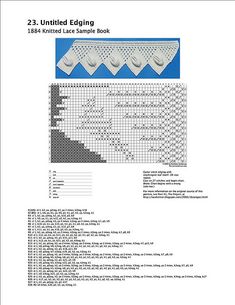 an instruction manual for the knitting machine