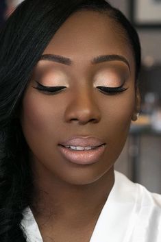 Celebrating Black Brides and WOC #blackbride #bride #woc #diverseweddings Wedding Makeup Tips, Wedding Day Makeup