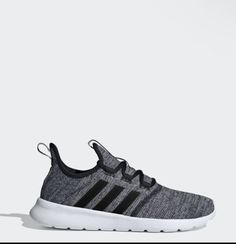 Great Shopping adidas Originals Cloudfoam Pure 2.0 Shoes Women's H04755, Women's shoes Gray Adidas Running Shoes For Casual Use, Gray Adidas Running Shoes, Gray Adidas Running Shoes With Cushioned Footbed, Adidas Gray Synthetic Running Shoes, Adidas Non-slip Black Sneakers, Adidas Originals, Shoe Boots, Adidas, Women Shoes