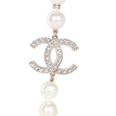 This Necklace features an offset signature CC faux crystal logo charm with large faux pearls, beads, and gold tone metal lobster clasp. Origin: FranceCondition: New and never wornAccompanied by: Chanel box and pouchMeasurements: 1.3" x 1" 17" length Chanel Box, Crystal Logo, New Metal, Quality Handbags, Pearl Crystal, Faux Pearl Necklace, Best Bags, Gold Tone Metal, Ladies Day